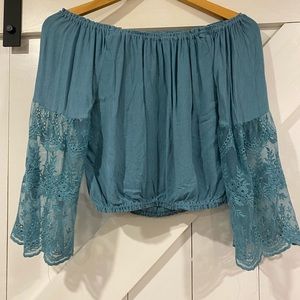 Forever 21 off the shoulder top